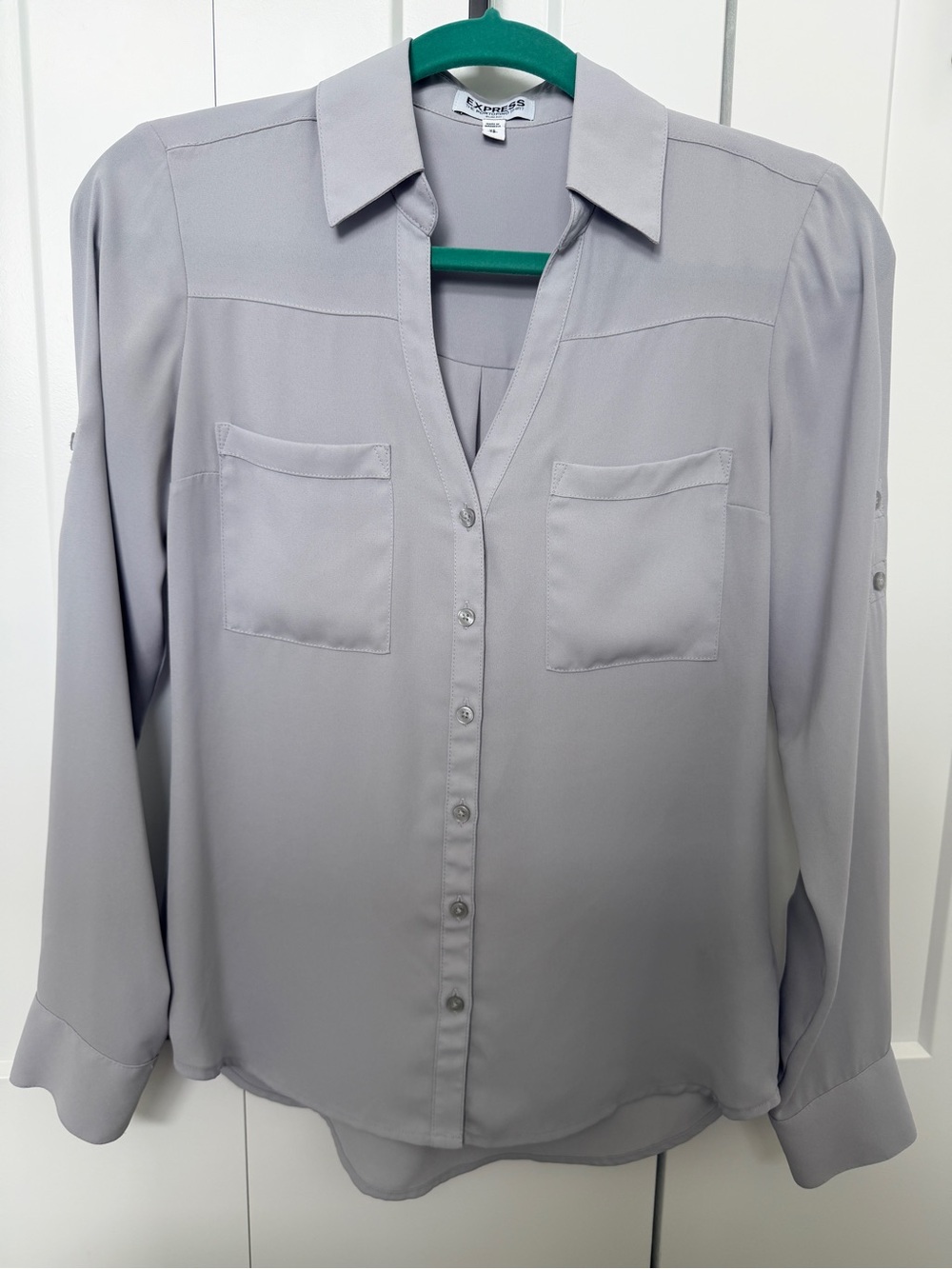 Express Portofino Slim Fit Blouse